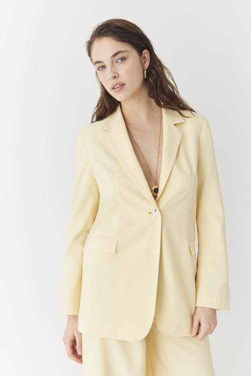  TEK DÜĞMELİ BLAZER CEKET