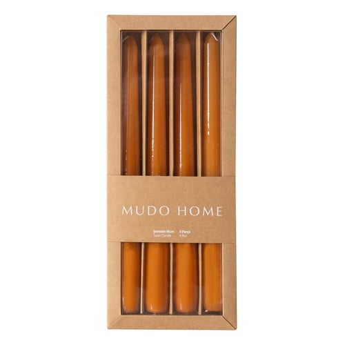 4LÜ ŞAMDAN MUM HARDAL 25CM