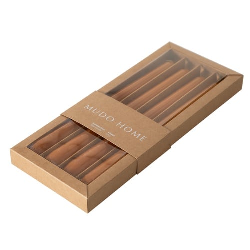 4LÜ ŞAMDAN MUM HARDAL 25CM