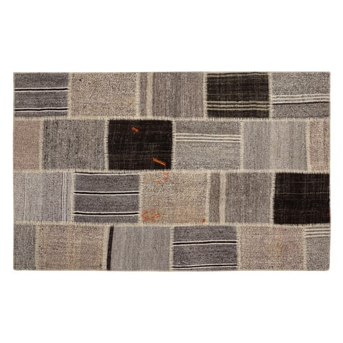  LIMA GRİ KREM PATCHWORK HALI 120X180