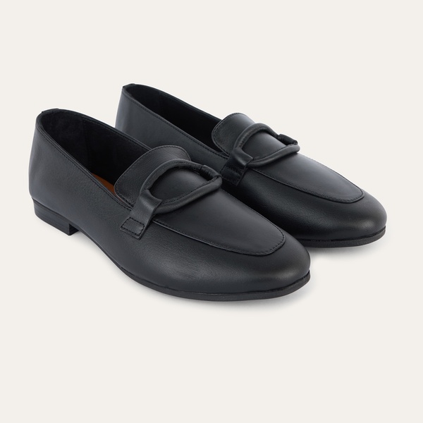Mudo Hakiki Deri Halkali Loafer
