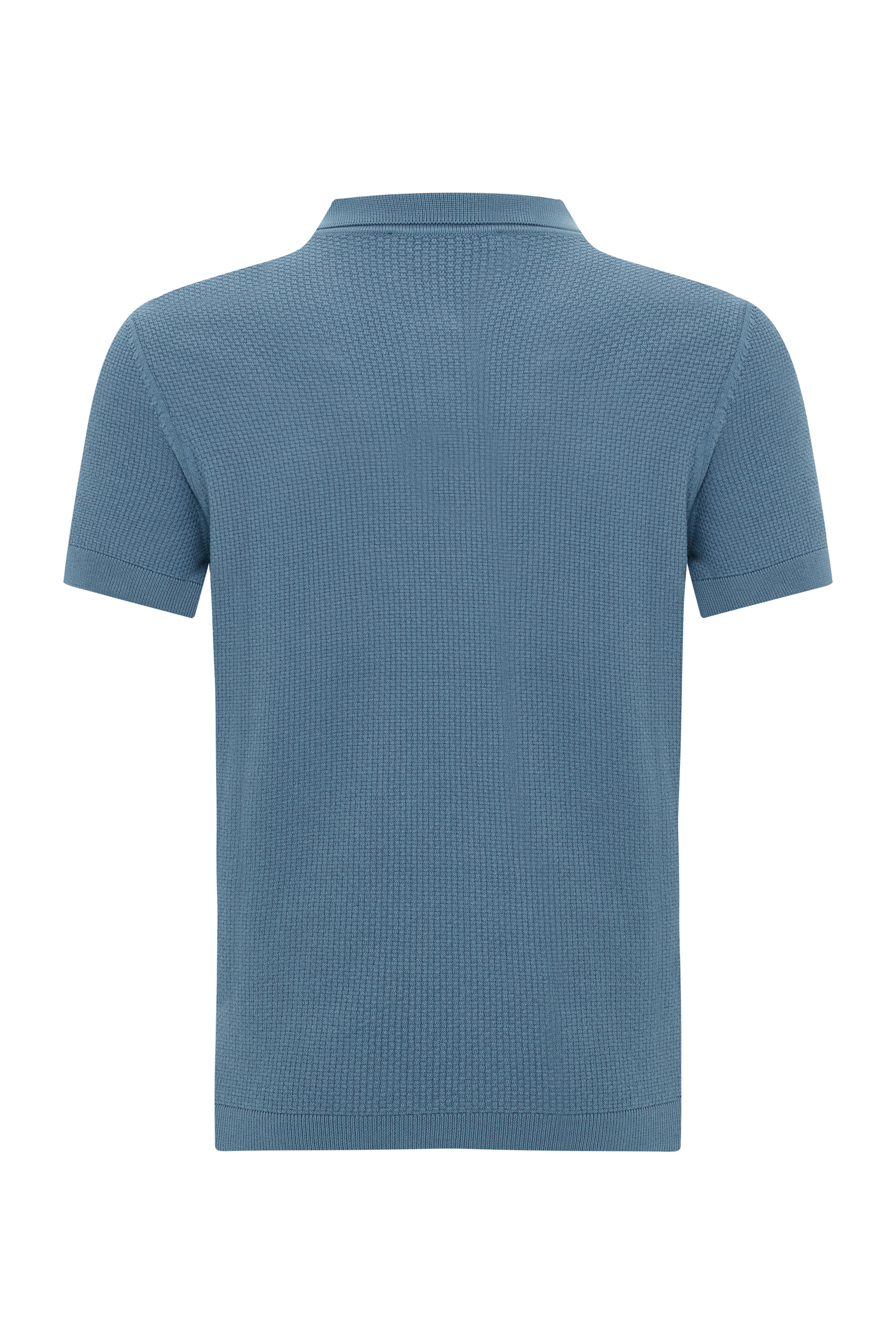 POLO YAKA DOKULU KISA KOLLU TRİKO KAZAK