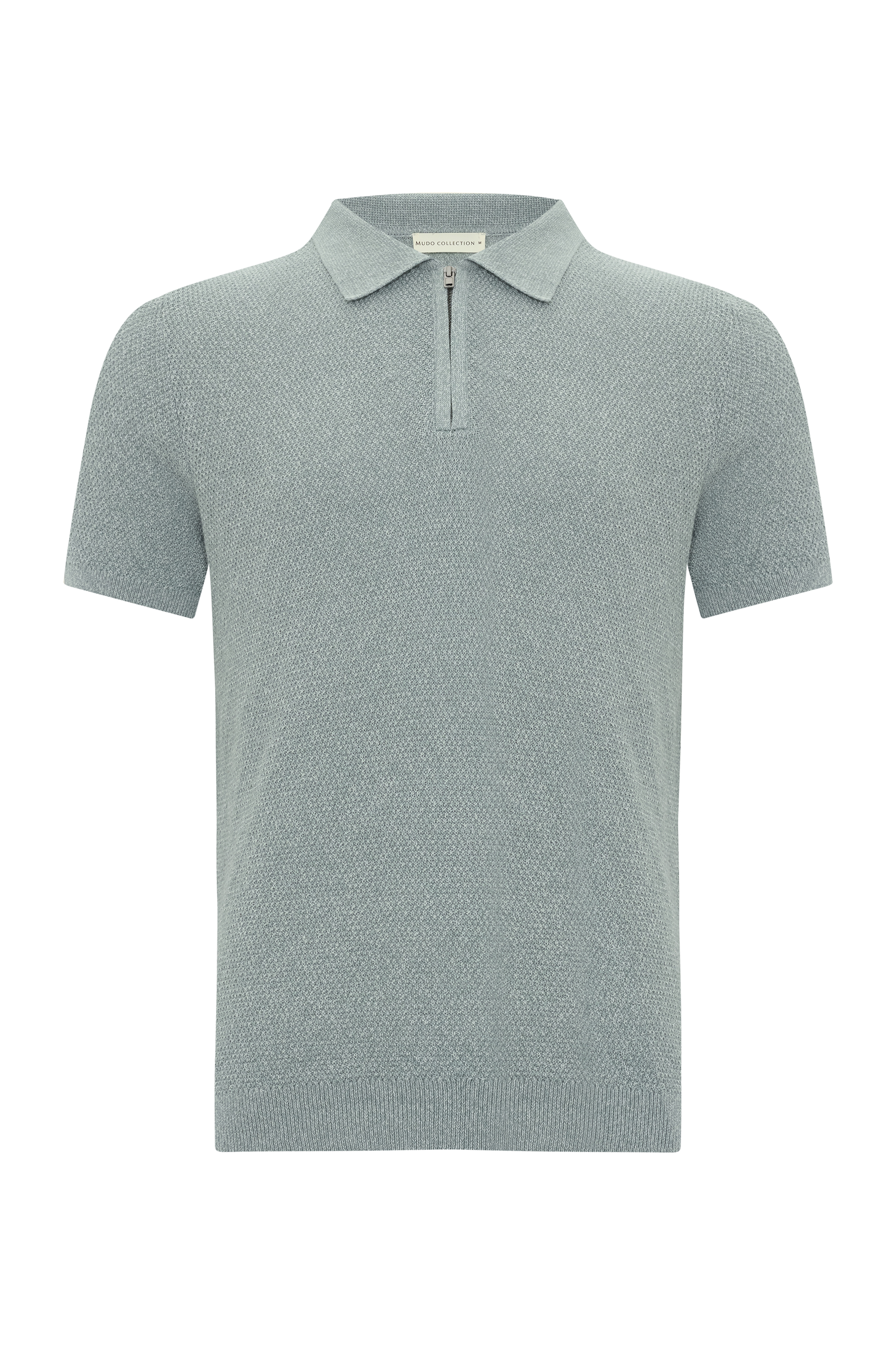 FERMUARLI POLO YAKA KISA KOLLU KAZAK