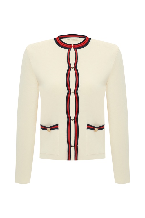  BİSİKLET YAKA CEPLİ HIRKA