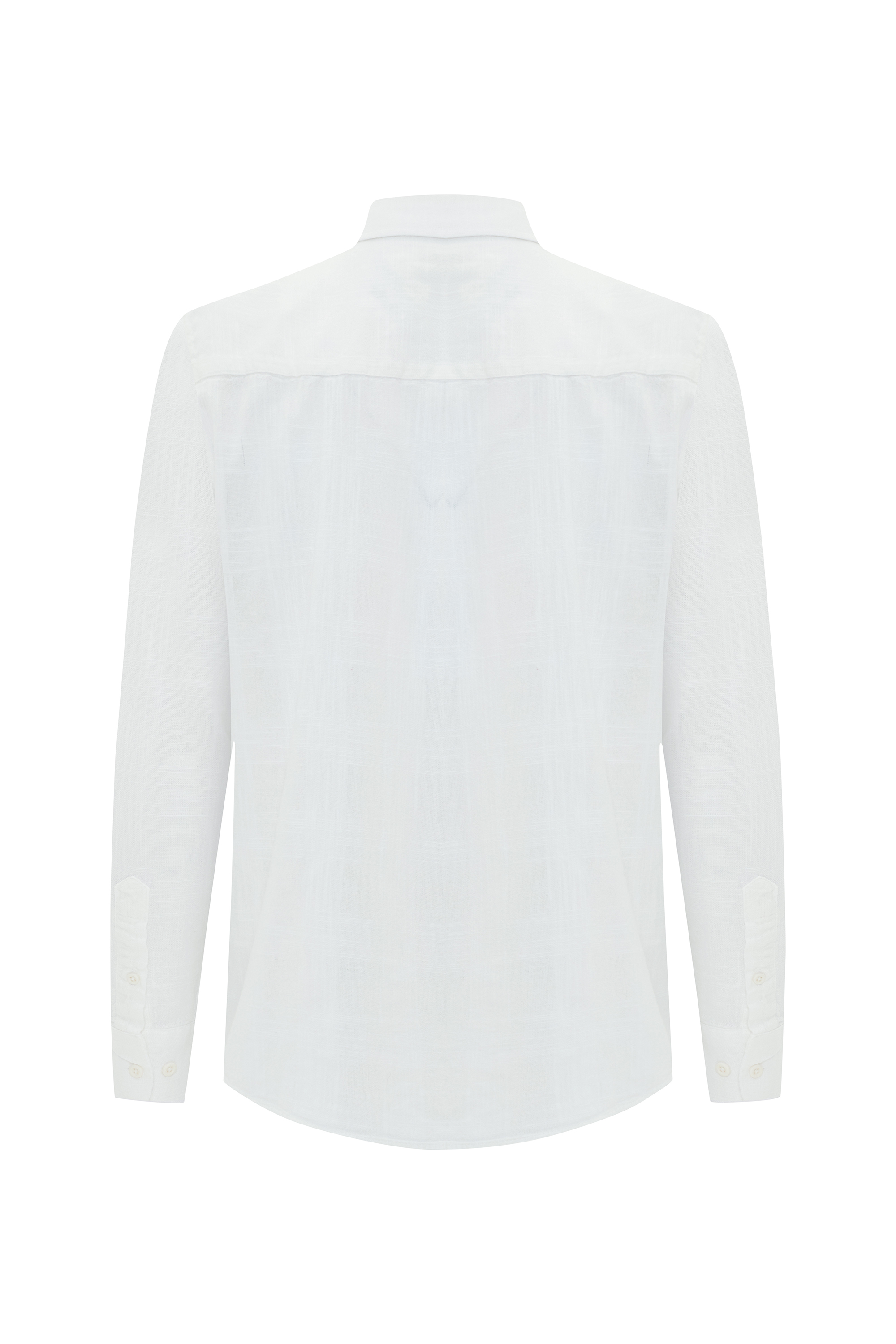 EKOSELİ REGULAR FIT UZUN KOLLU GÖMLEK