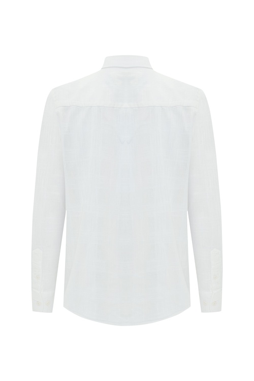  EKOSELİ REGULAR FIT UZUN KOLLU GÖMLEK