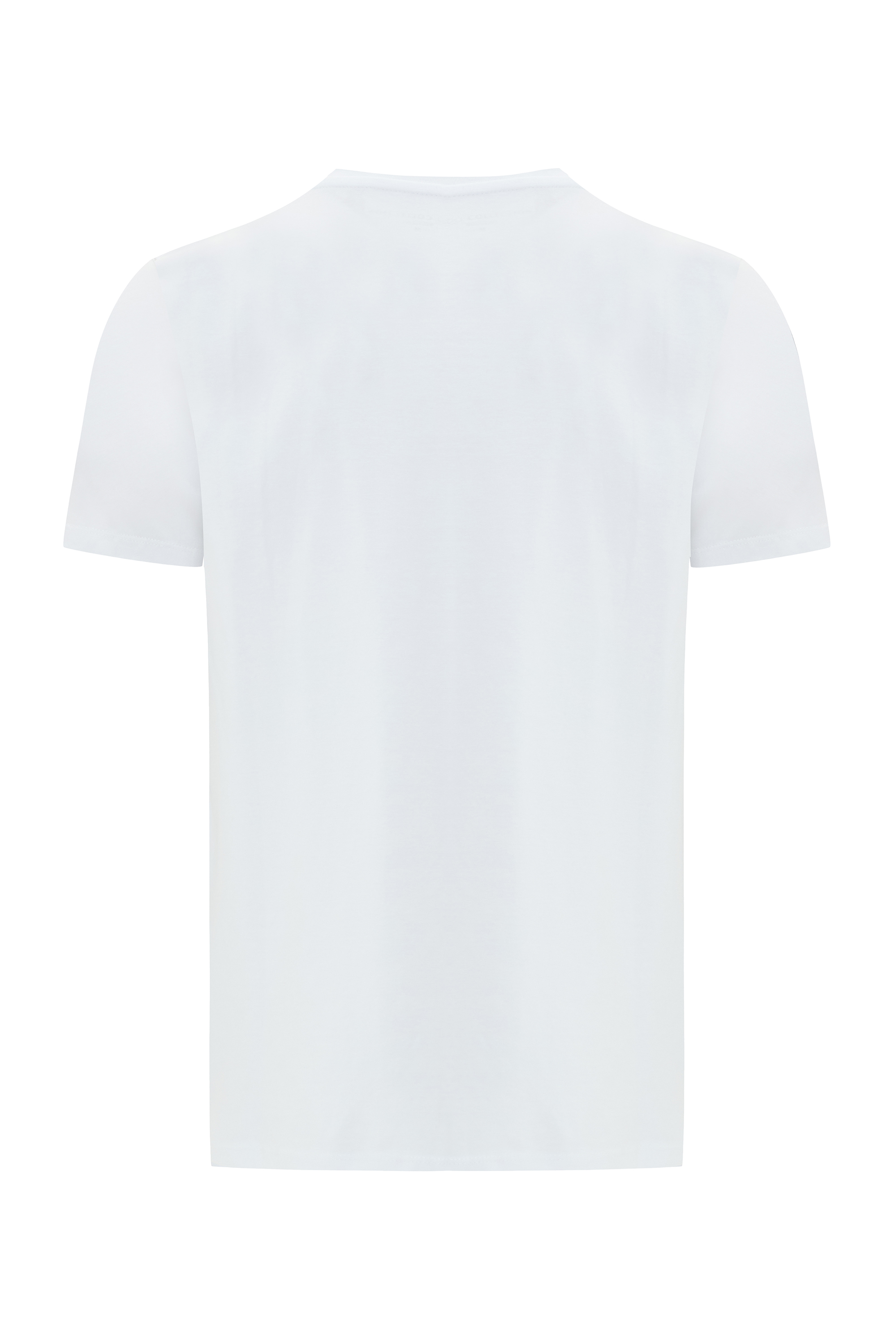 BİSİKLET YAKA KISA KOLLU T-SHIRT