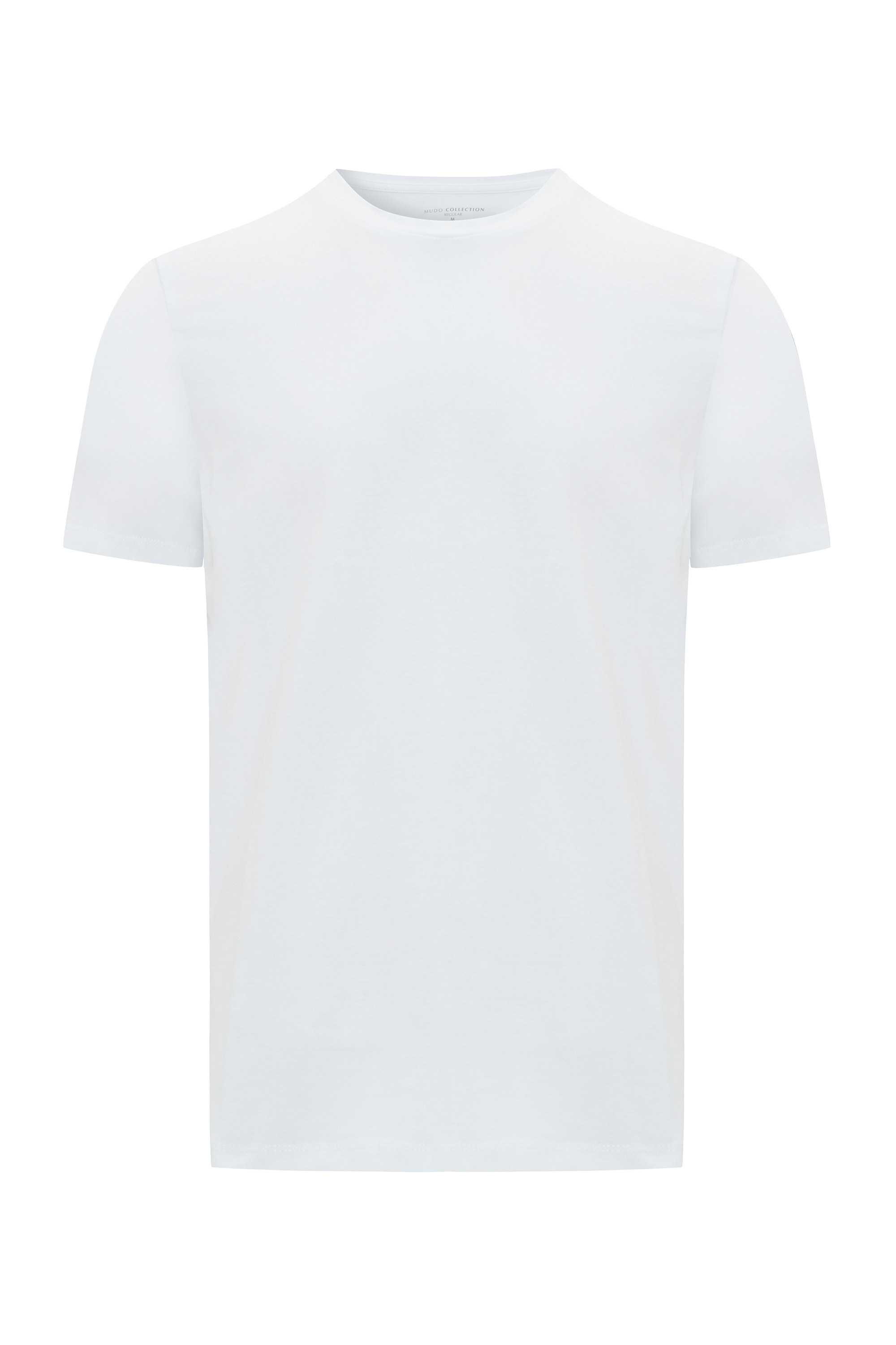 BİSİKLET YAKA KISA KOLLU T-SHIRT