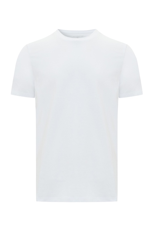  BİSİKLET YAKA KISA KOLLU T-SHIRT