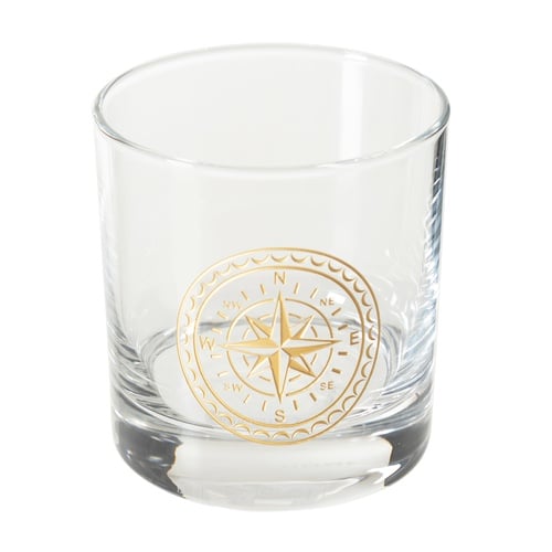  COMPASS VİSKİ BARDAĞI GOLD 300 ML