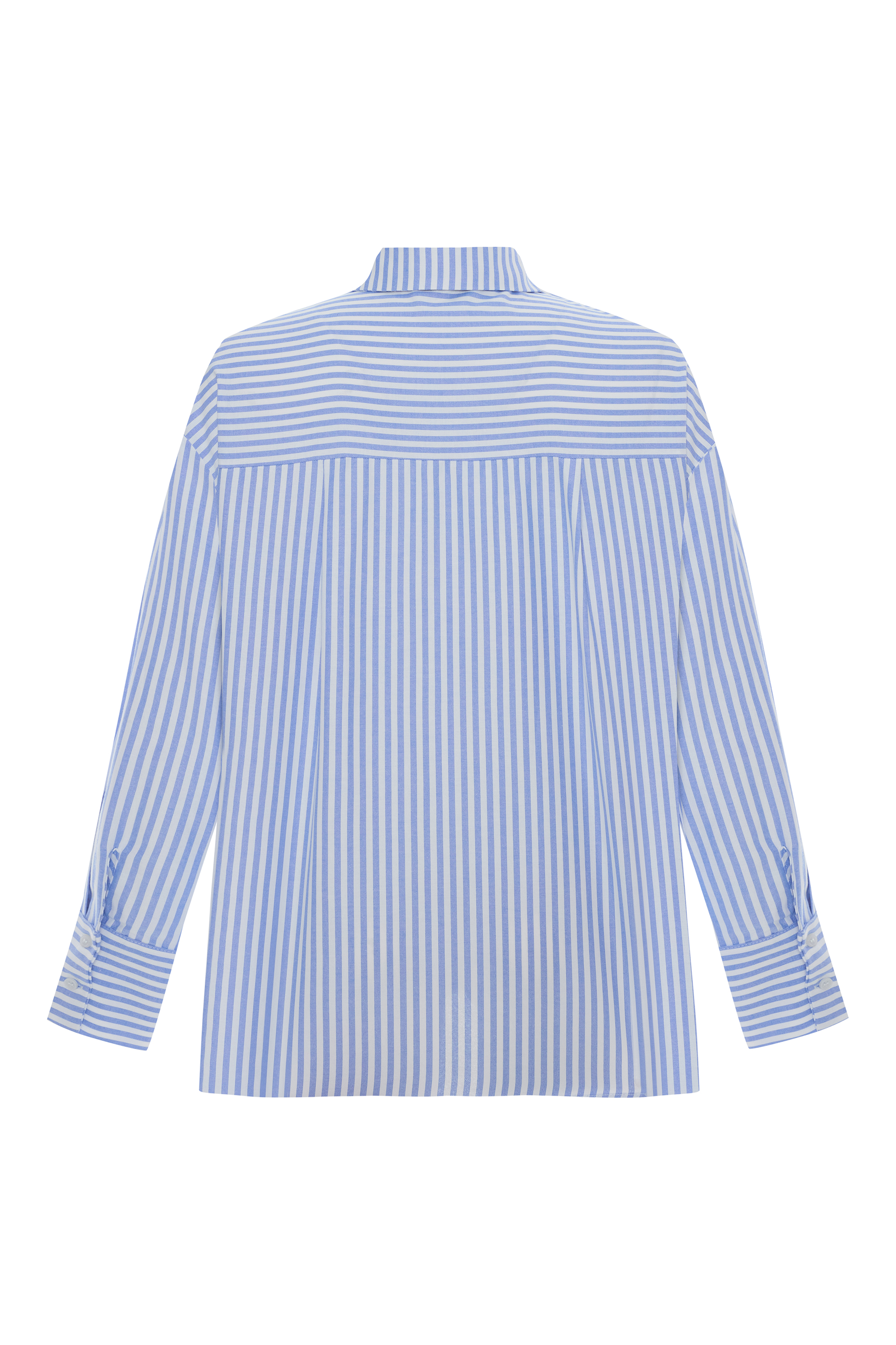 ÇİZGİLİ UZUN KOLLU GÖMLEK