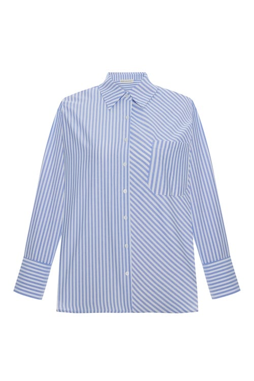  ÇİZGİLİ UZUN KOLLU GÖMLEK