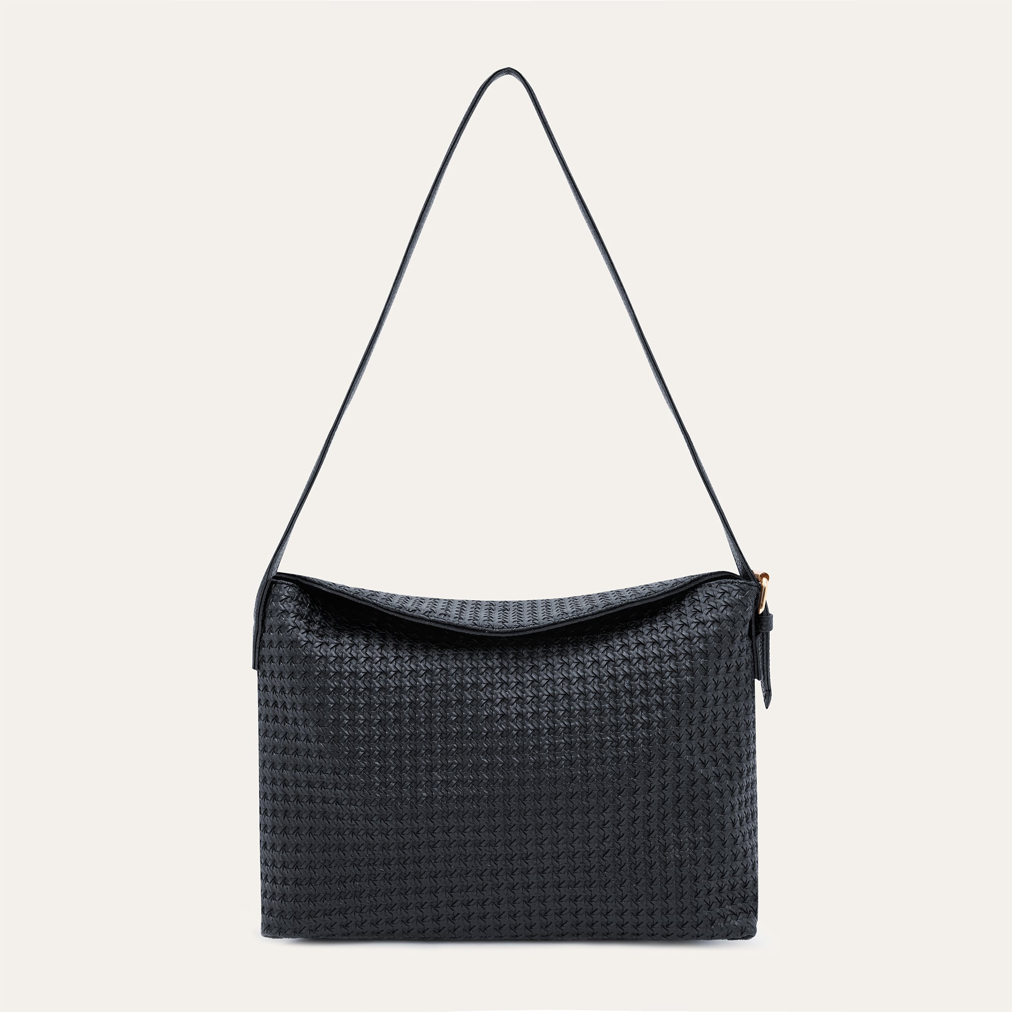 ÖRGÜ DOKULU OMUZ ÇANTASI