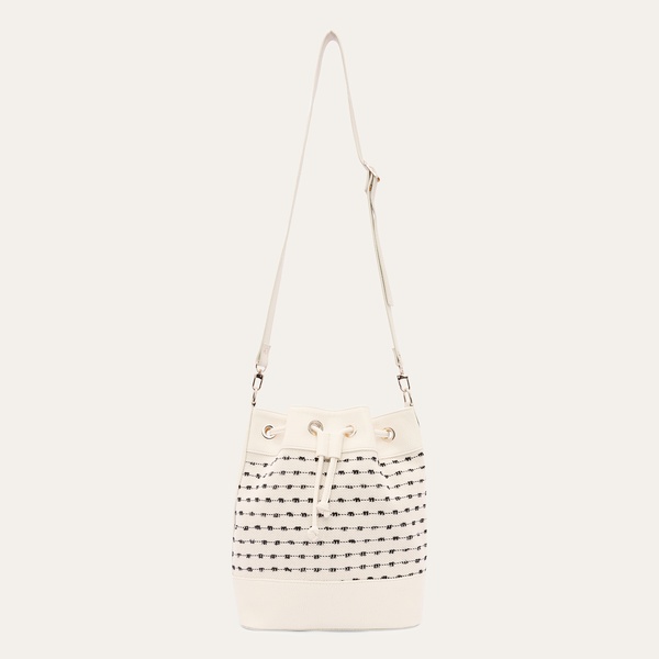 Mudo Desenli Bucket Omuz Çantası