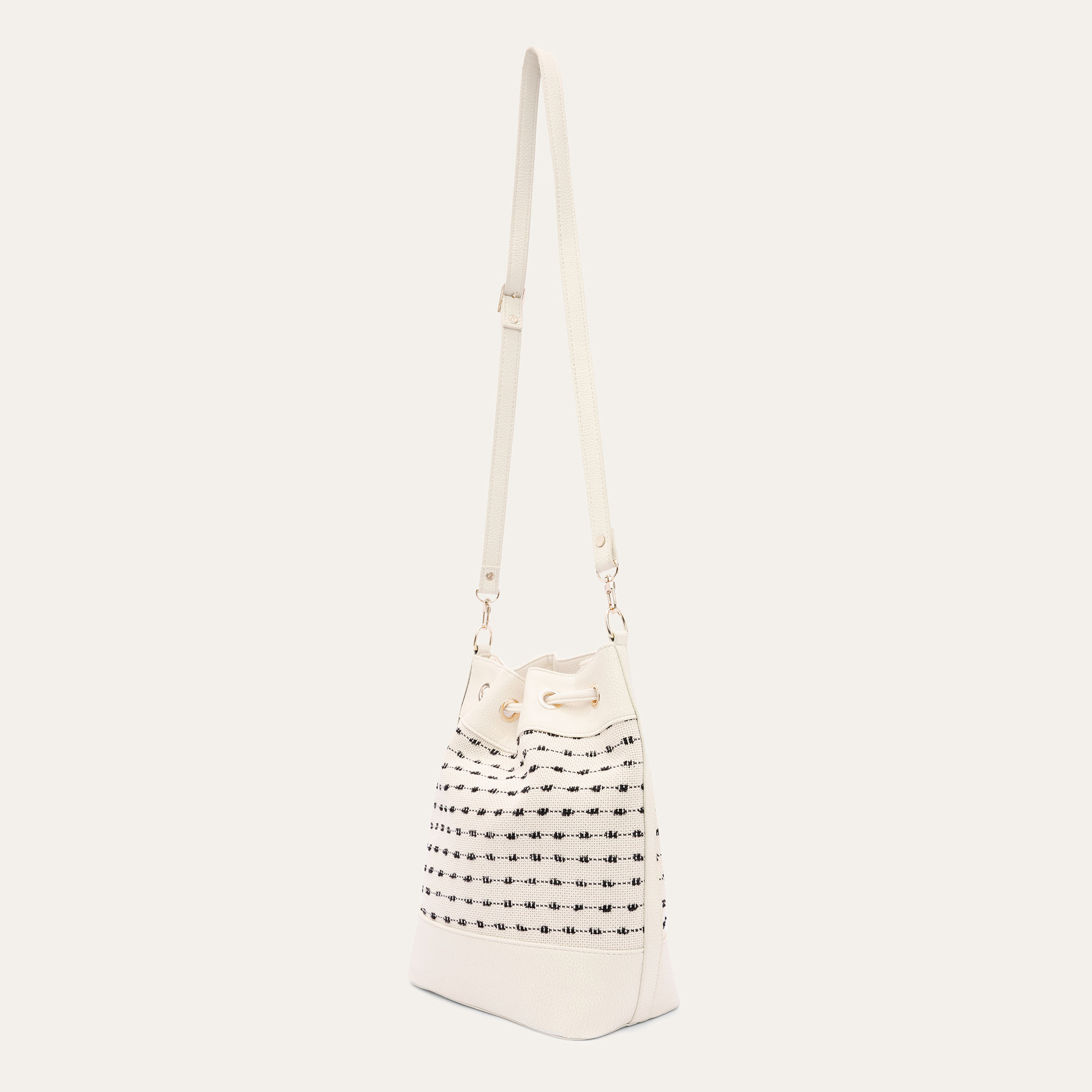 DESENLİ BUCKET OMUZ ÇANTASI