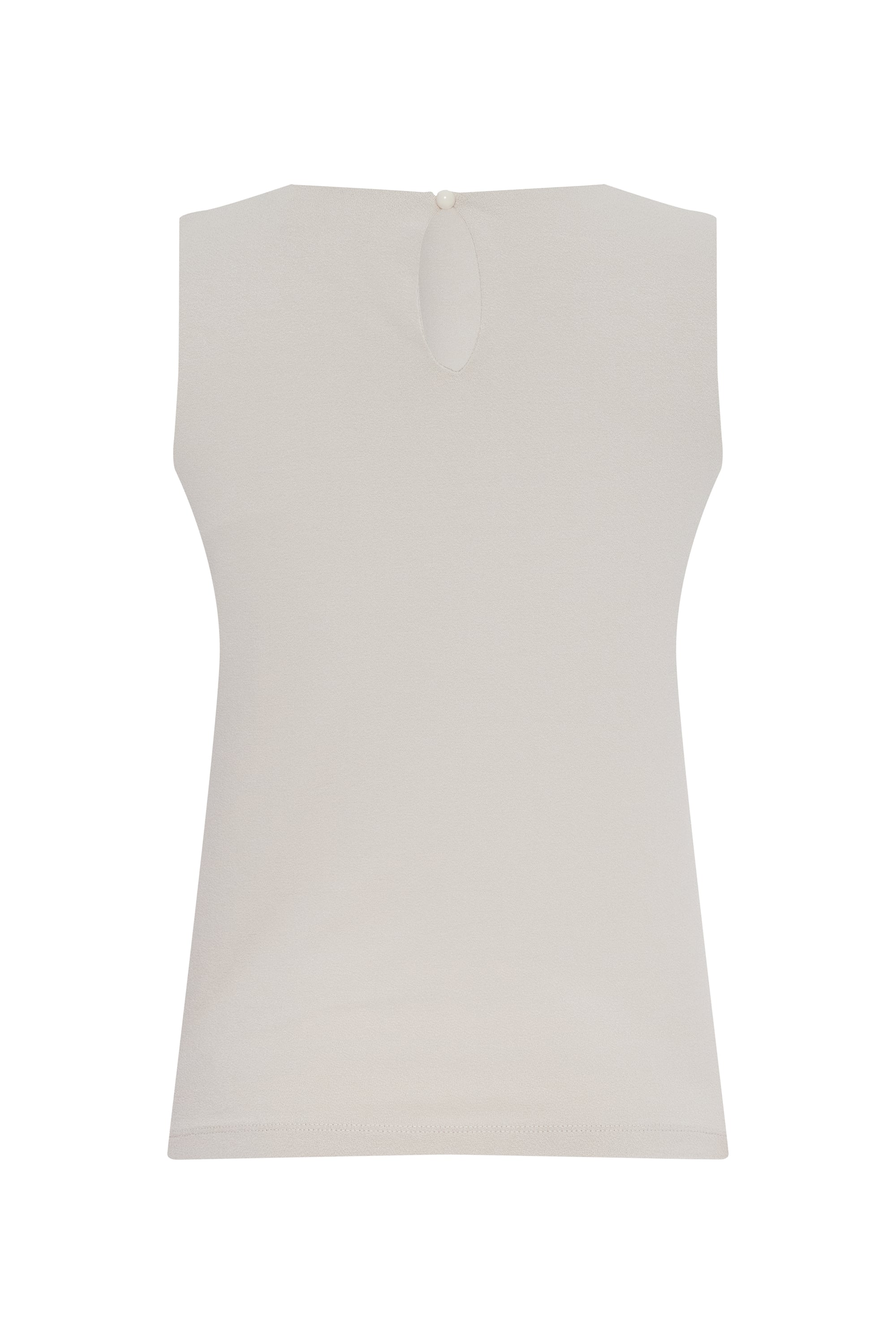 BİSİKLET YAKA KOLSUZ BLUZ