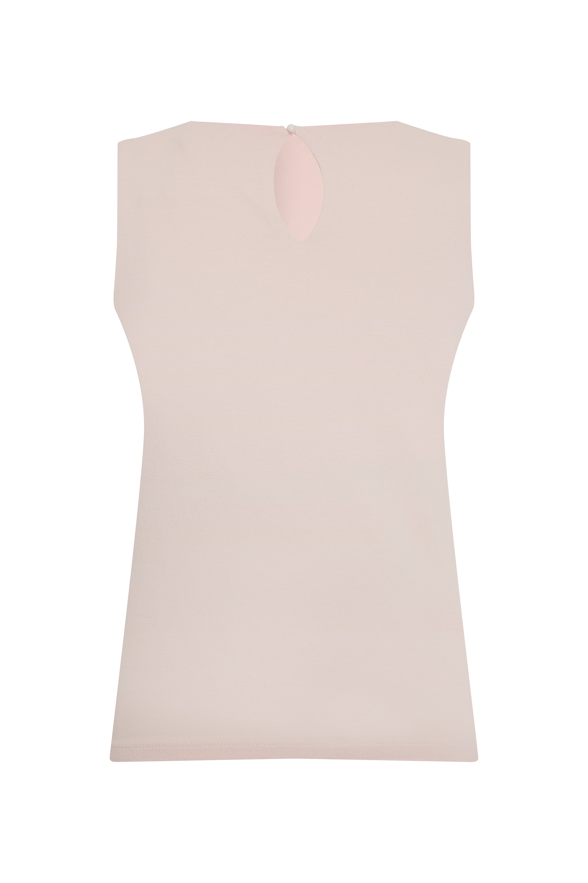 BİSİKLET YAKA KOLSUZ BLUZ