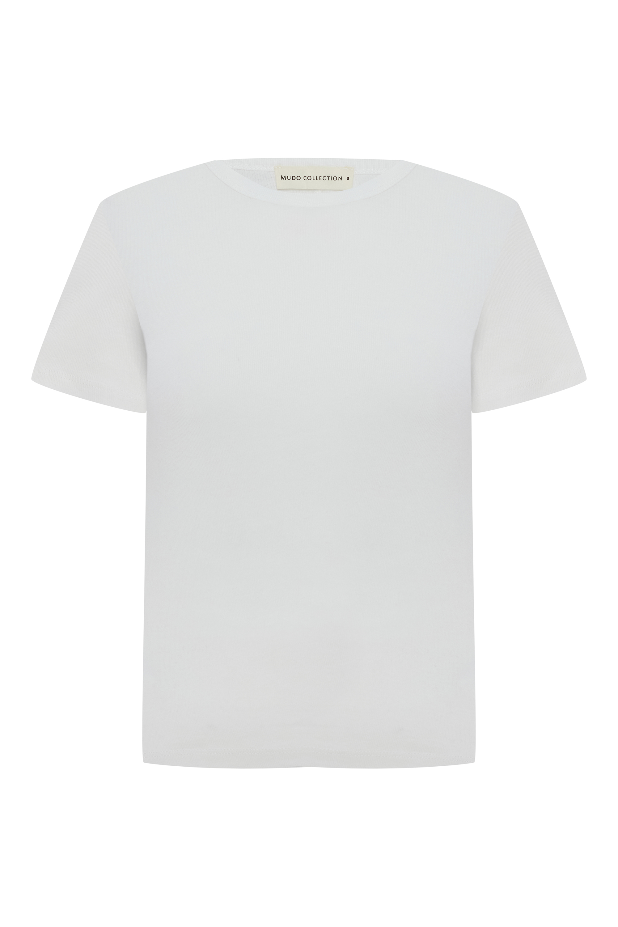 BİSİKLET YAKA KISA KOLLU T-SHIRT