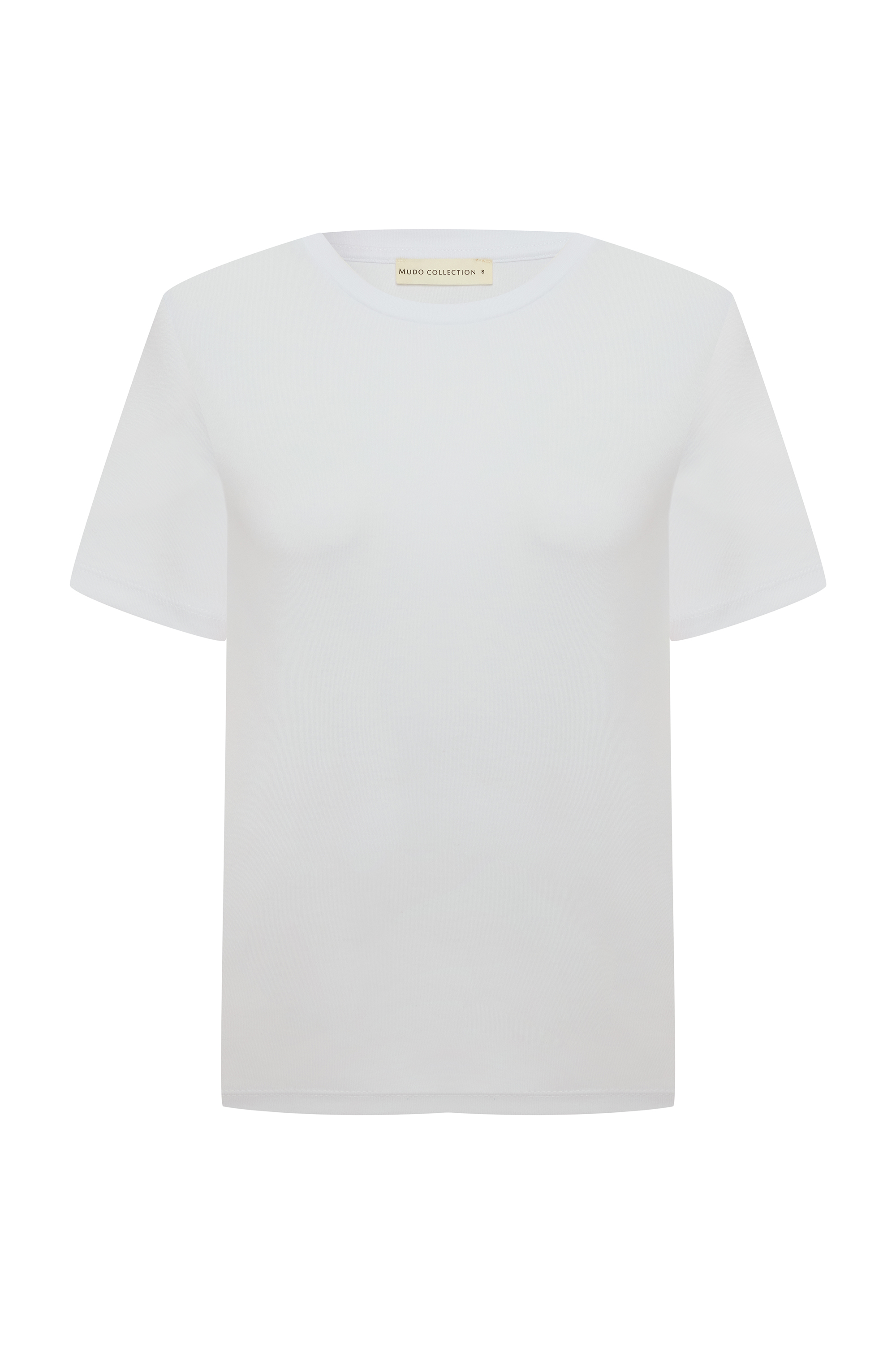 FITTED BİSİKLET YAKA KISA KOLLU T-SHIRT