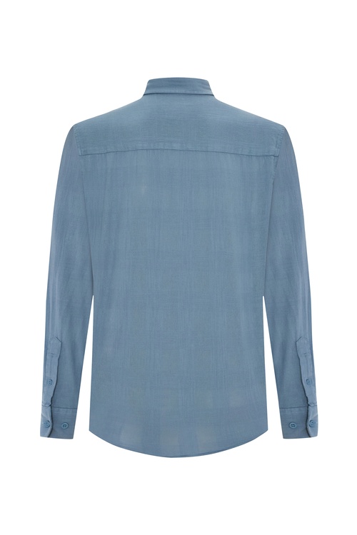  EKOSELİ REGULAR FIT UZUN KOLLU GÖMLEK