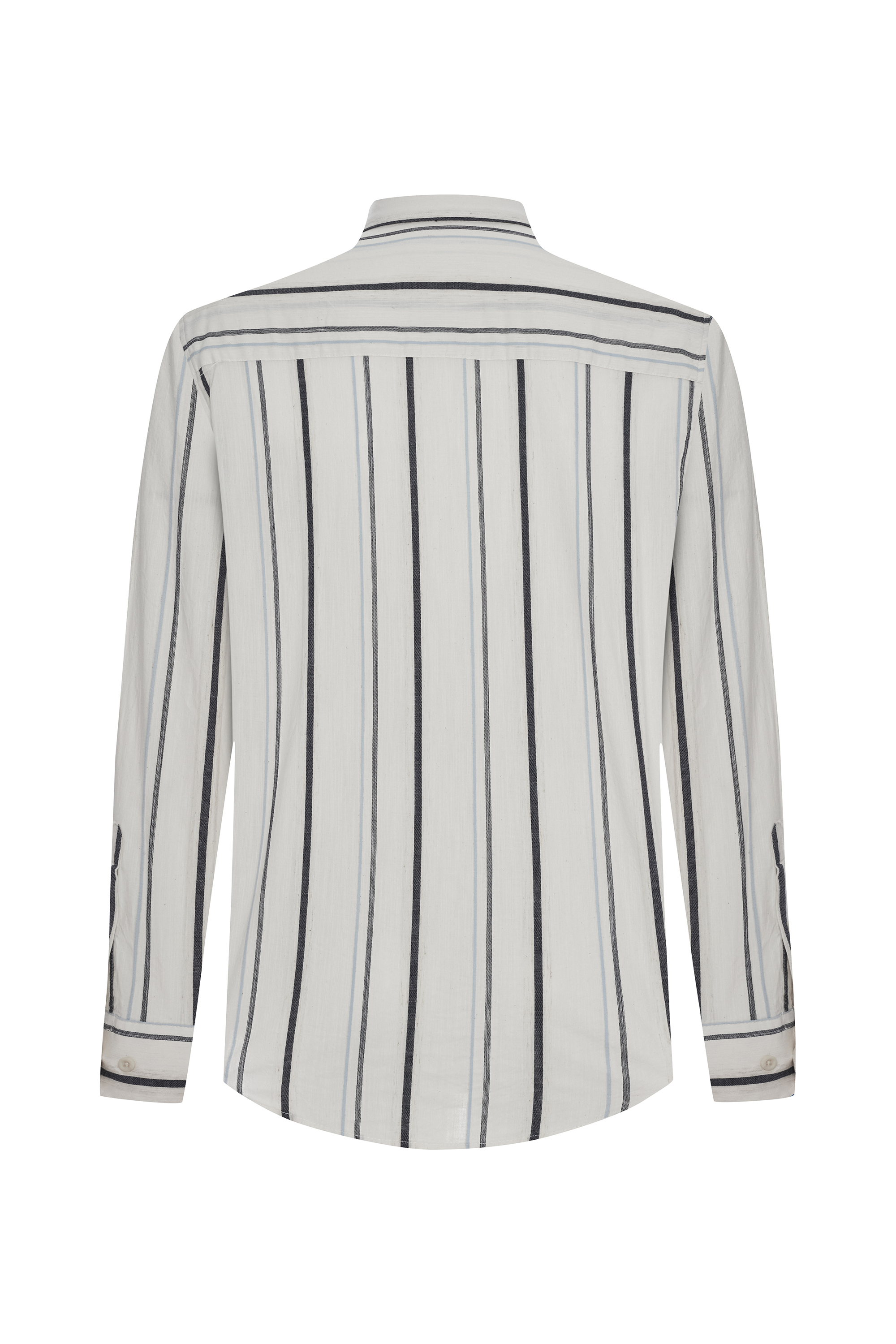 ÇİZGİLİ REGULAR FIT UZUN KOLLU GÖMLEK