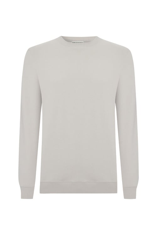 BİSİKLET YAKA SWEATSHIRT