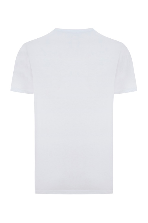  MİTOLOJİK BASKILI BİSİKLET YAKA T-SHIRT