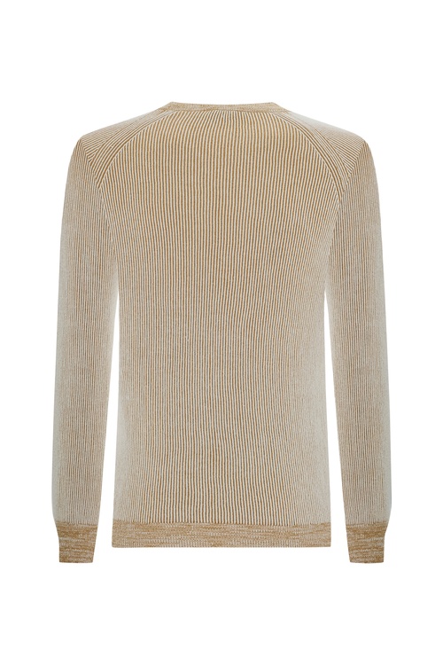  BİSİKLET YAKA FİTİLLİ TRİKO KAZAK