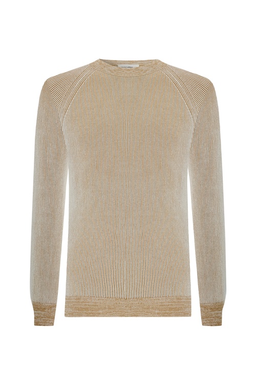  BİSİKLET YAKA FİTİLLİ TRİKO KAZAK