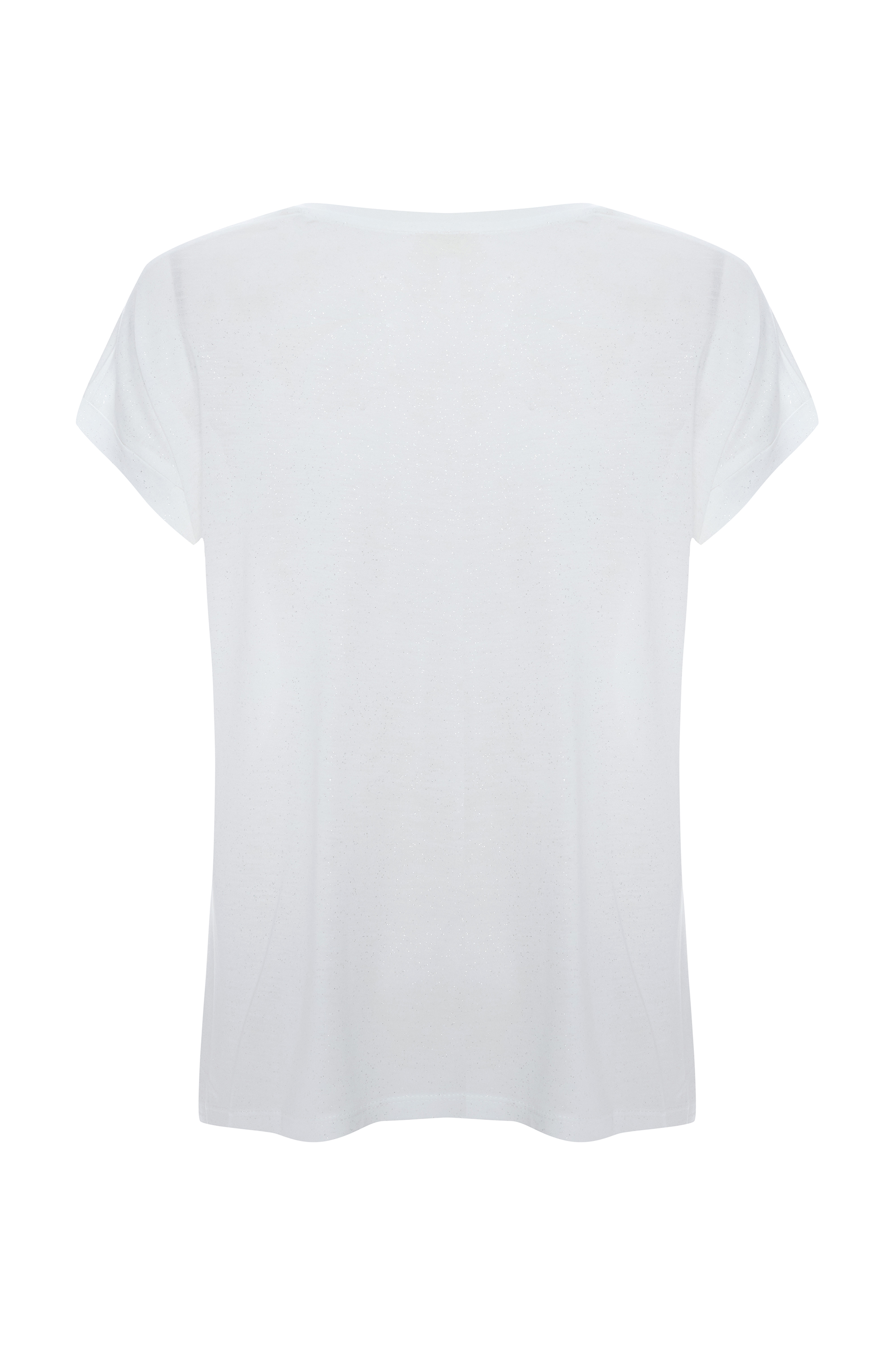 DÜŞÜK KOL SİMLİ KISA KOLLU T-SHIRT