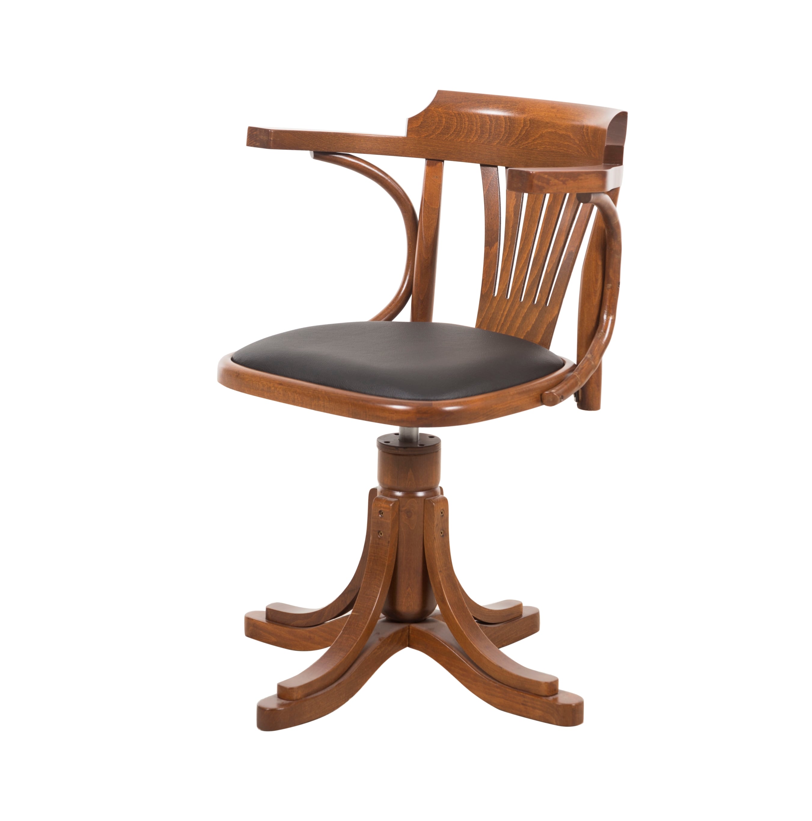 ORION MASİF AHŞAP ÇALIŞMA SANDALYESİ KIZIL