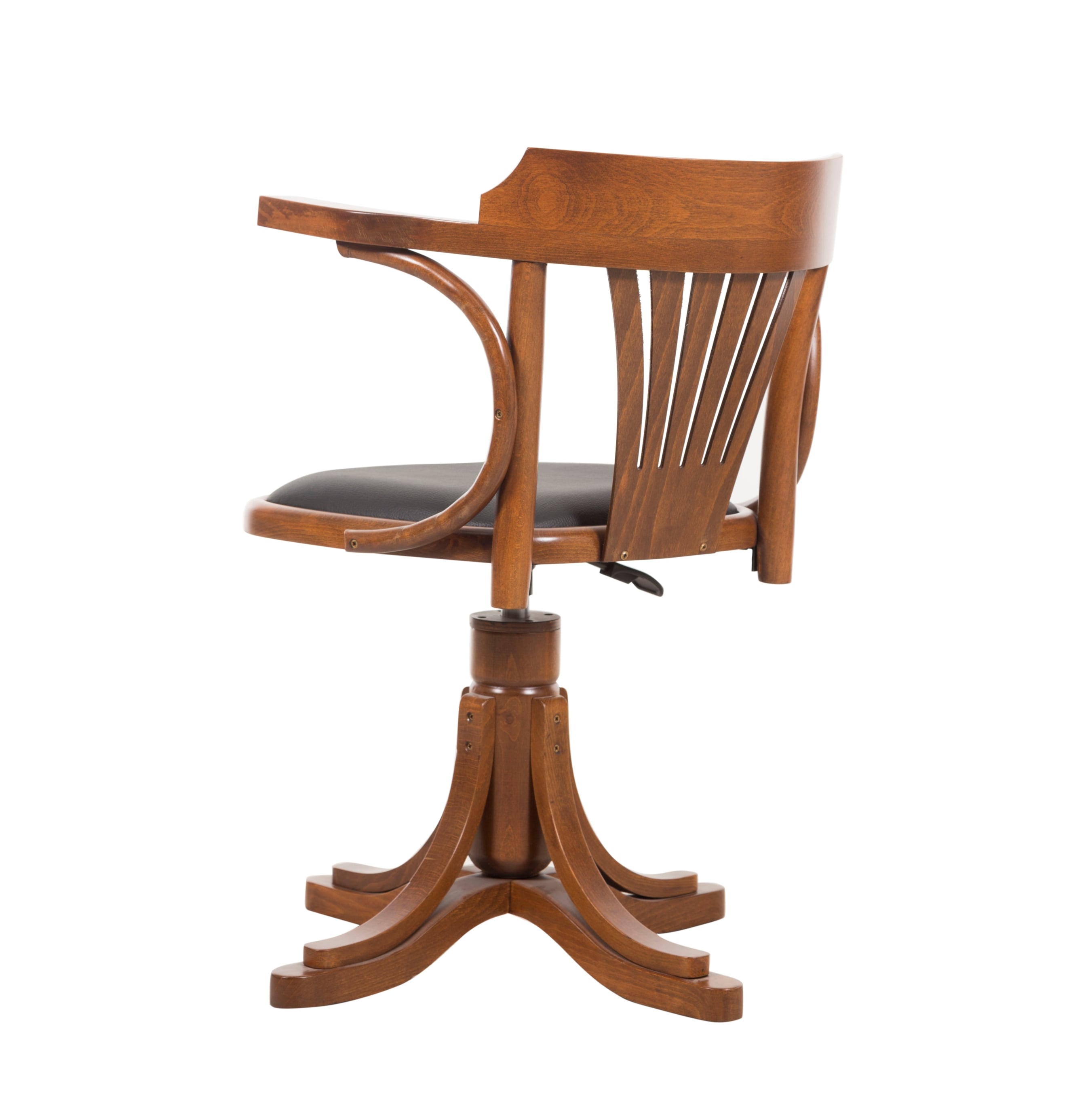 ORION MASİF AHŞAP ÇALIŞMA SANDALYESİ KIZIL