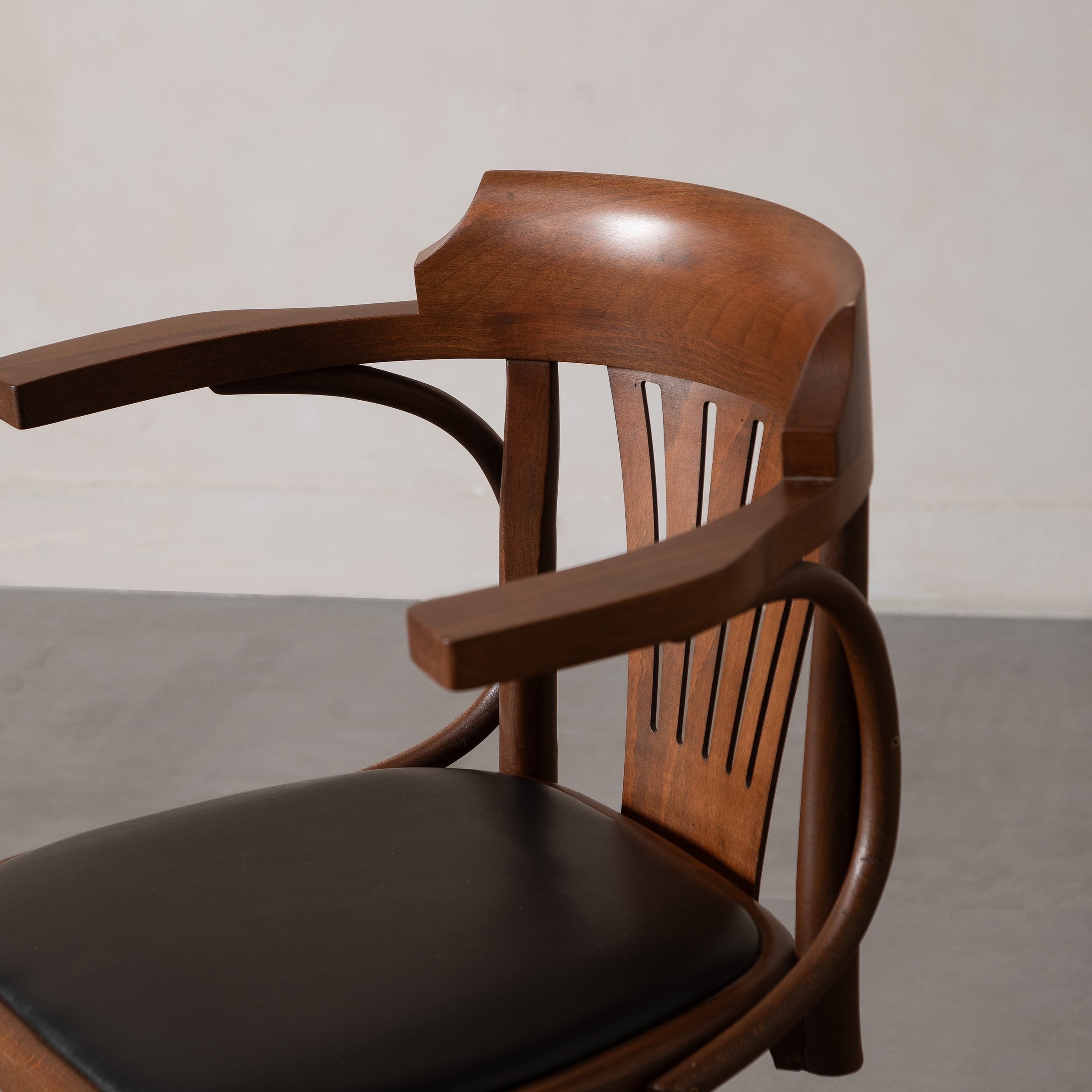 ORION MASİF AHŞAP ÇALIŞMA SANDALYESİ KIZIL