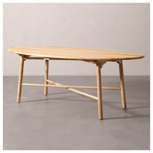  LEO MASİF AHŞAP YEMEK MASASI KESTANE 110X220