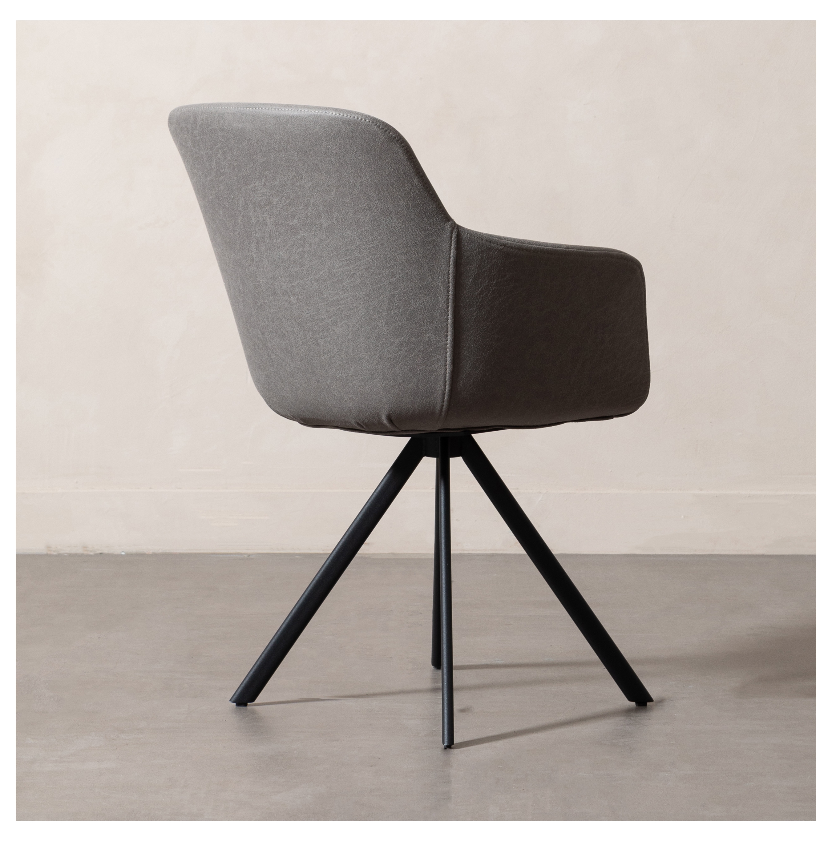 LUCIANO SANDALYE GRİ