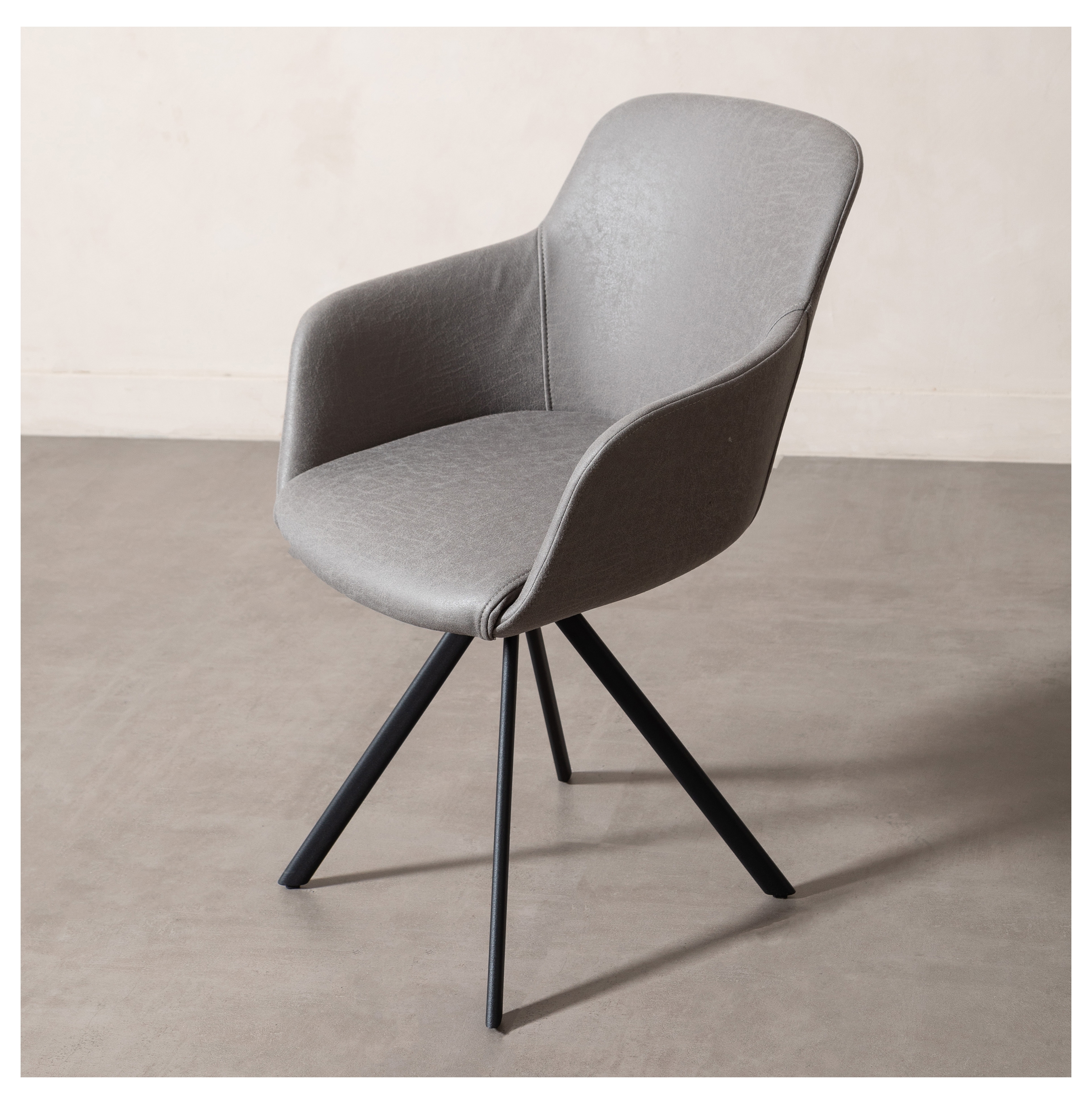 LUCIANO SANDALYE GRİ