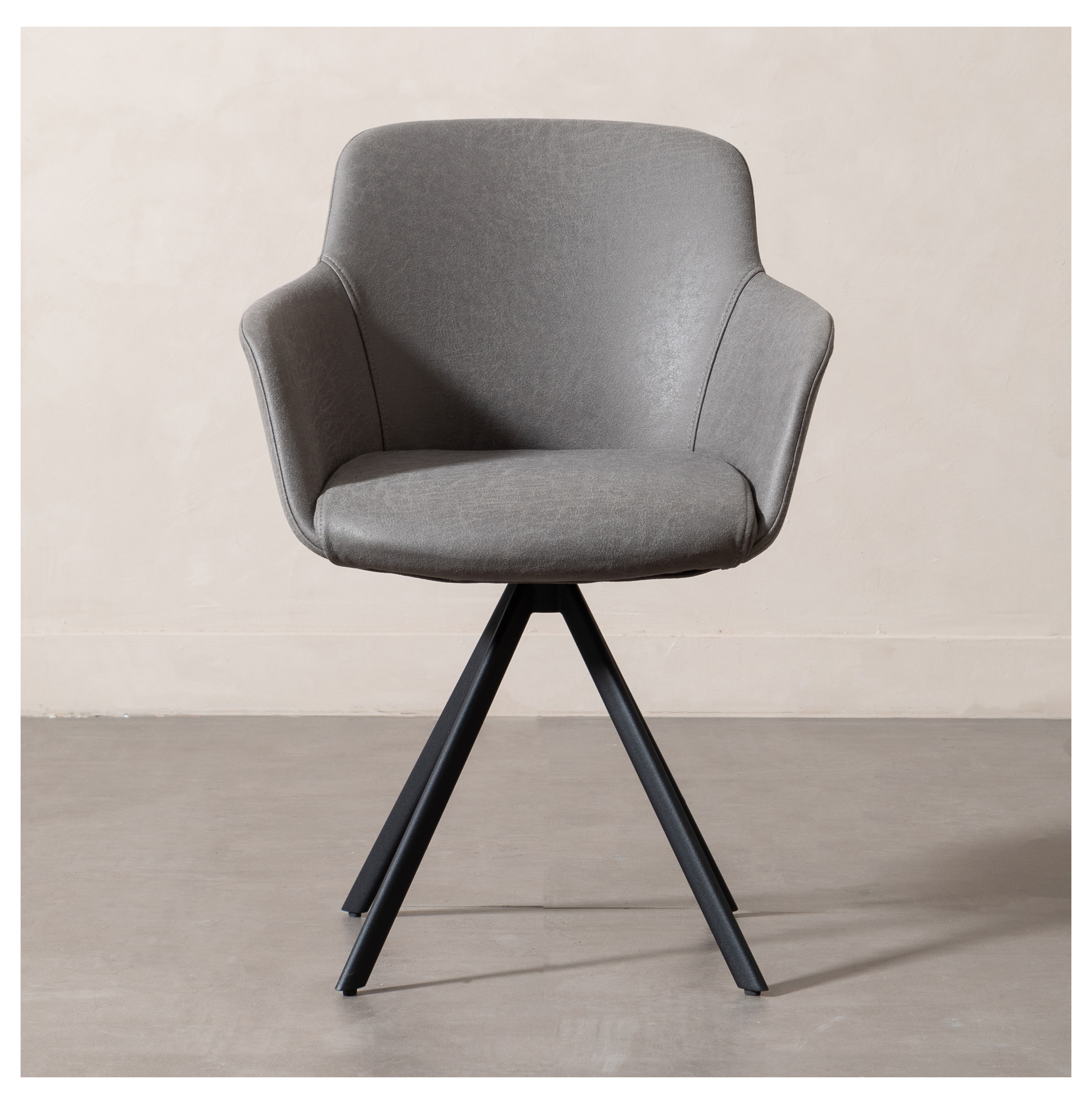 LUCIANO SANDALYE GRİ