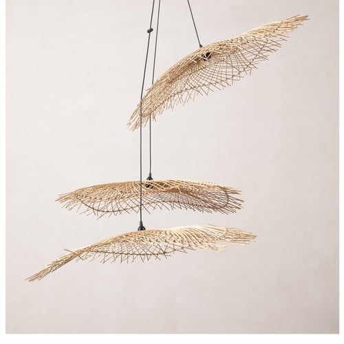  SOMBRERO 3'LÜ RATTAN SARKIT