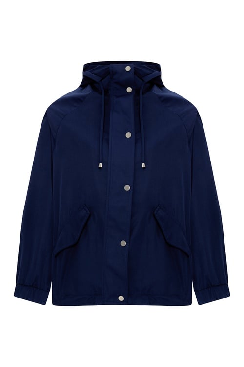  KAPÜŞONLU KISA PARKA