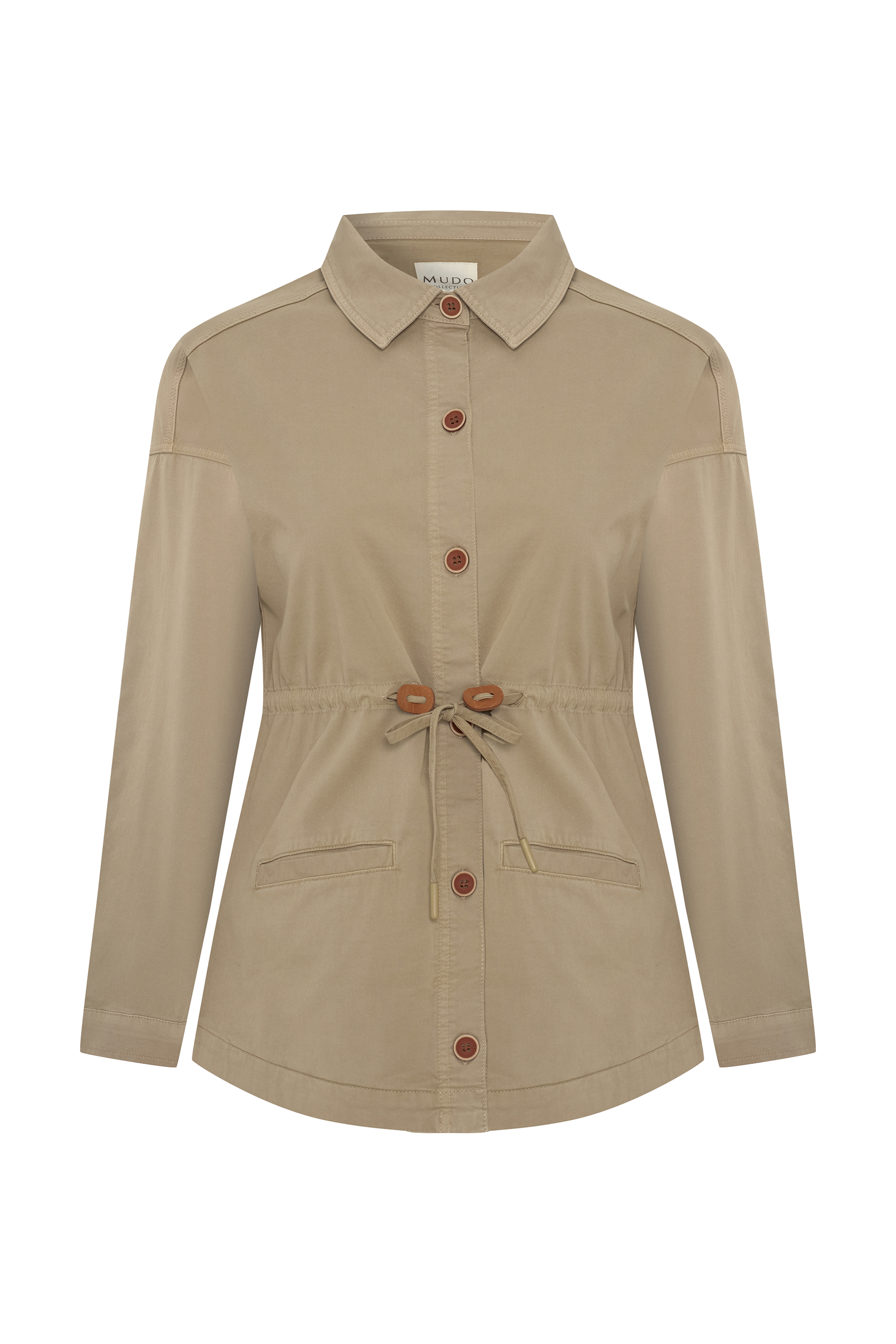 BELİ BAĞLAMALI CASUAL CEKET