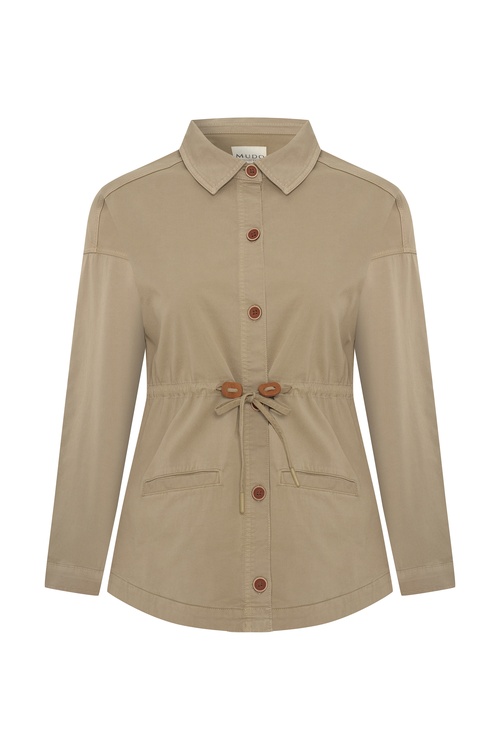  BELİ BAĞLAMALI CASUAL CEKET