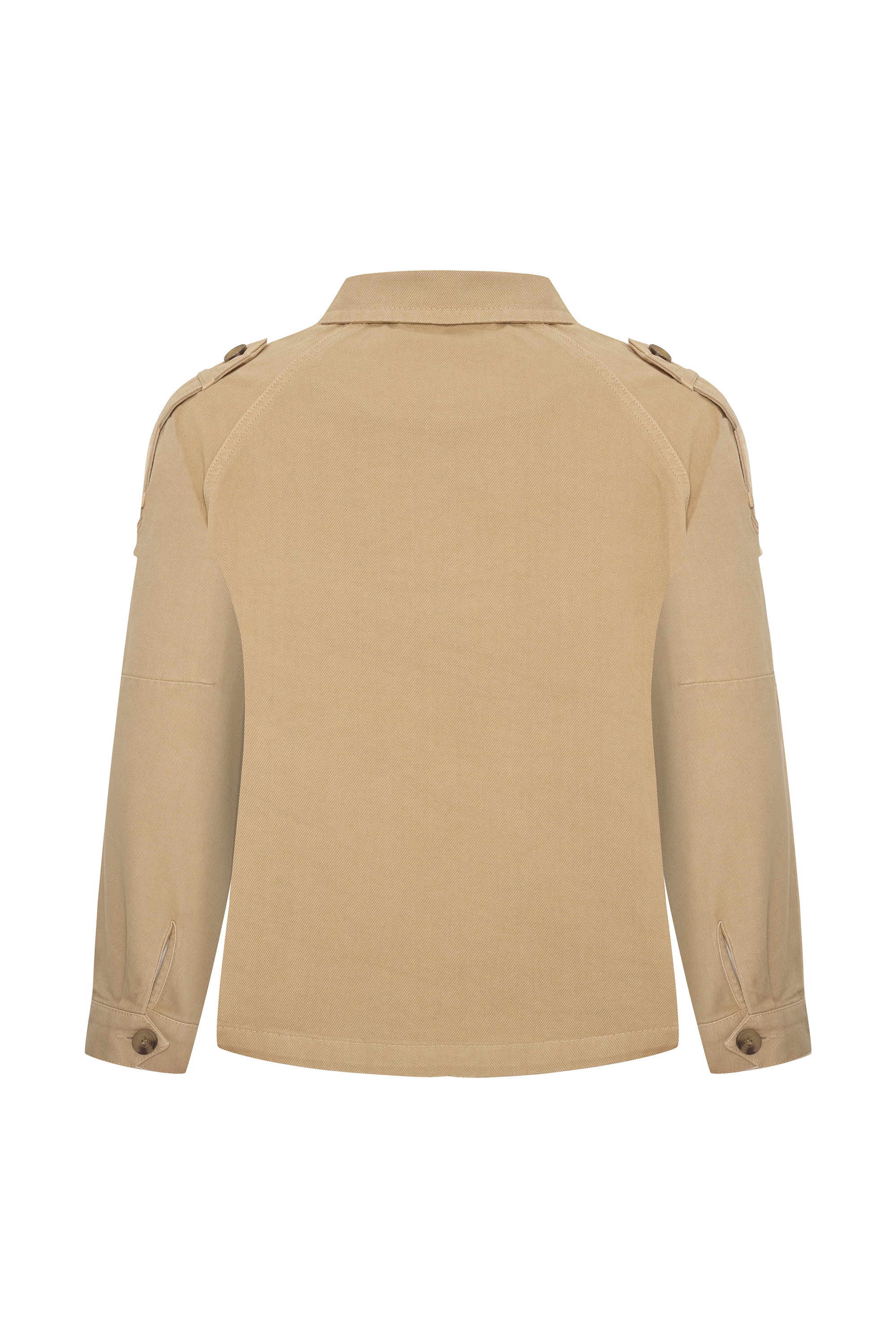 ÇOK CEPLİ FERMUARLI TRUCKER CEKET