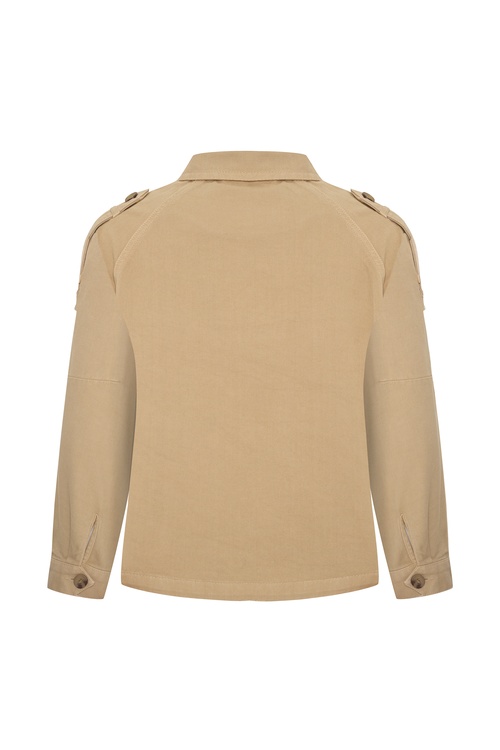  ÇOK CEPLİ FERMUARLI TRUCKER CEKET