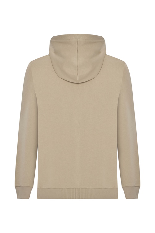  KAPÜŞONLU FERMUARLI SWEATSHIRT