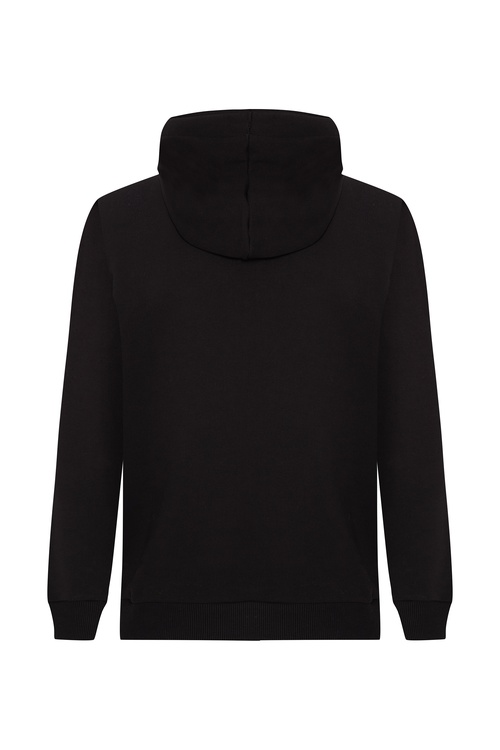  KAPÜŞONLU FERMUARLI SWEATSHIRT