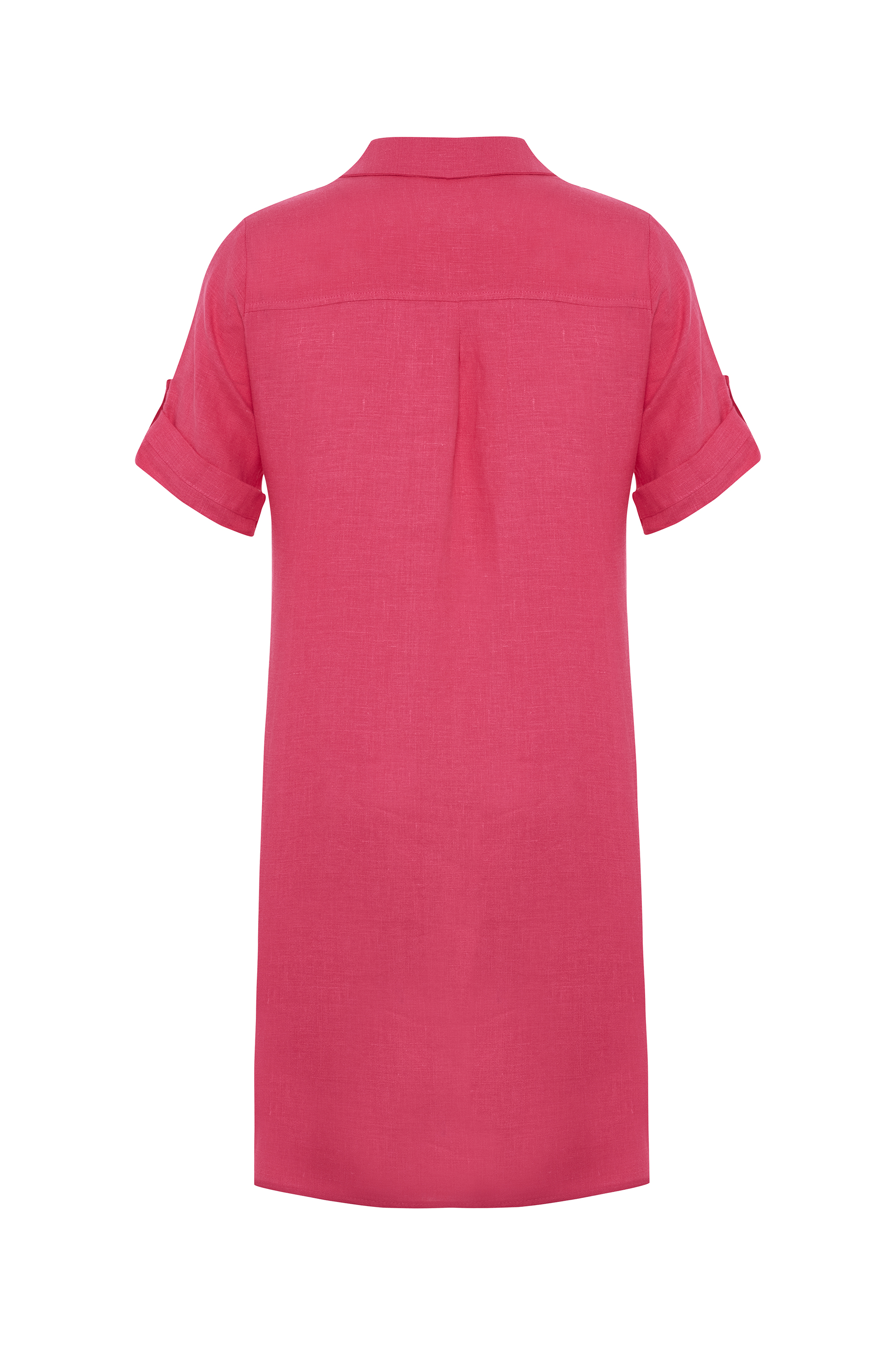 A FORM GÖMLEK YAKA MİNİ ELBİSE