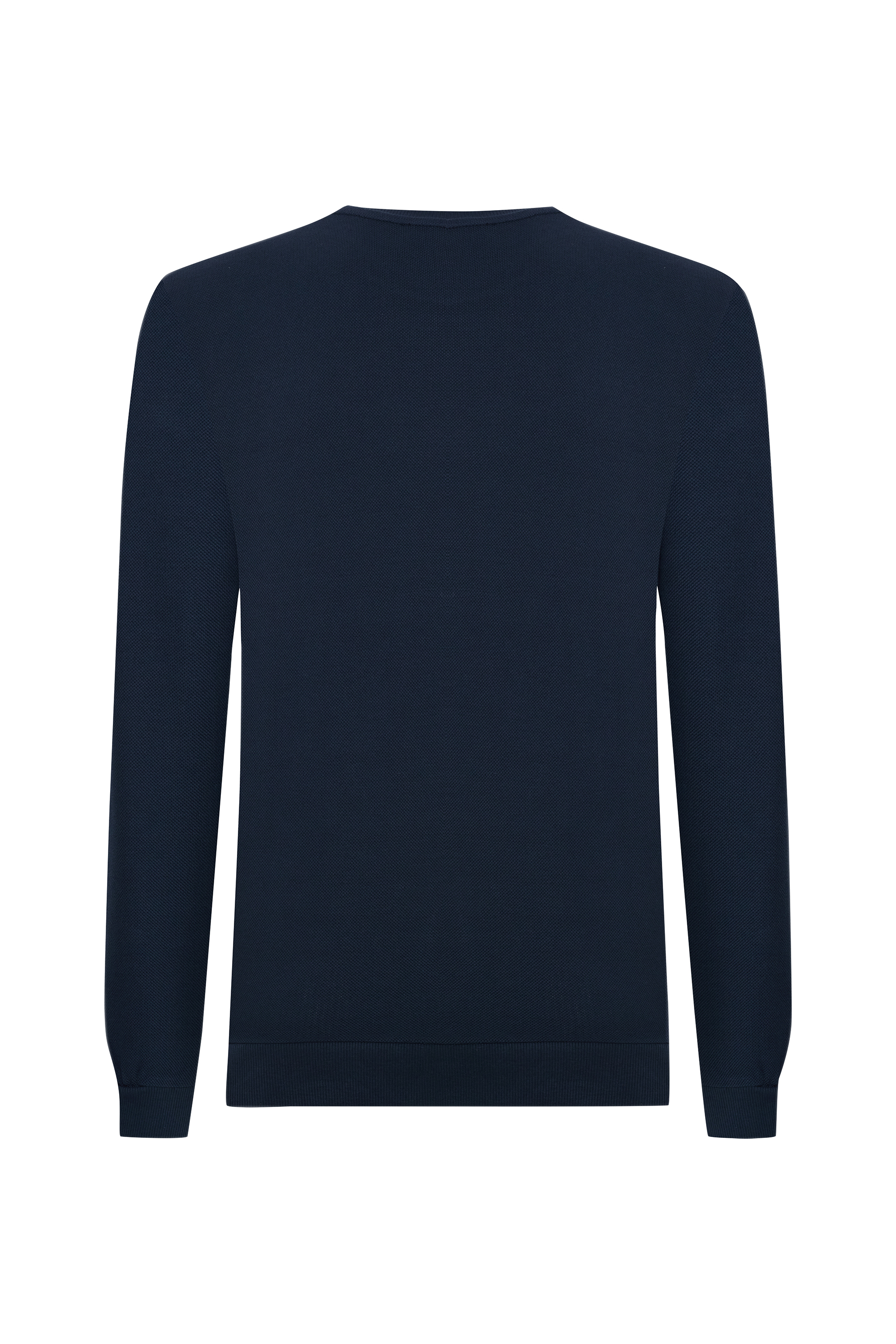 BİSİKLET YAKA NAKIŞLI SWEATSHIRT