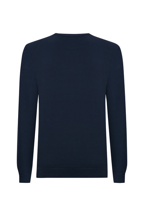  BİSİKLET YAKA NAKIŞLI SWEATSHIRT