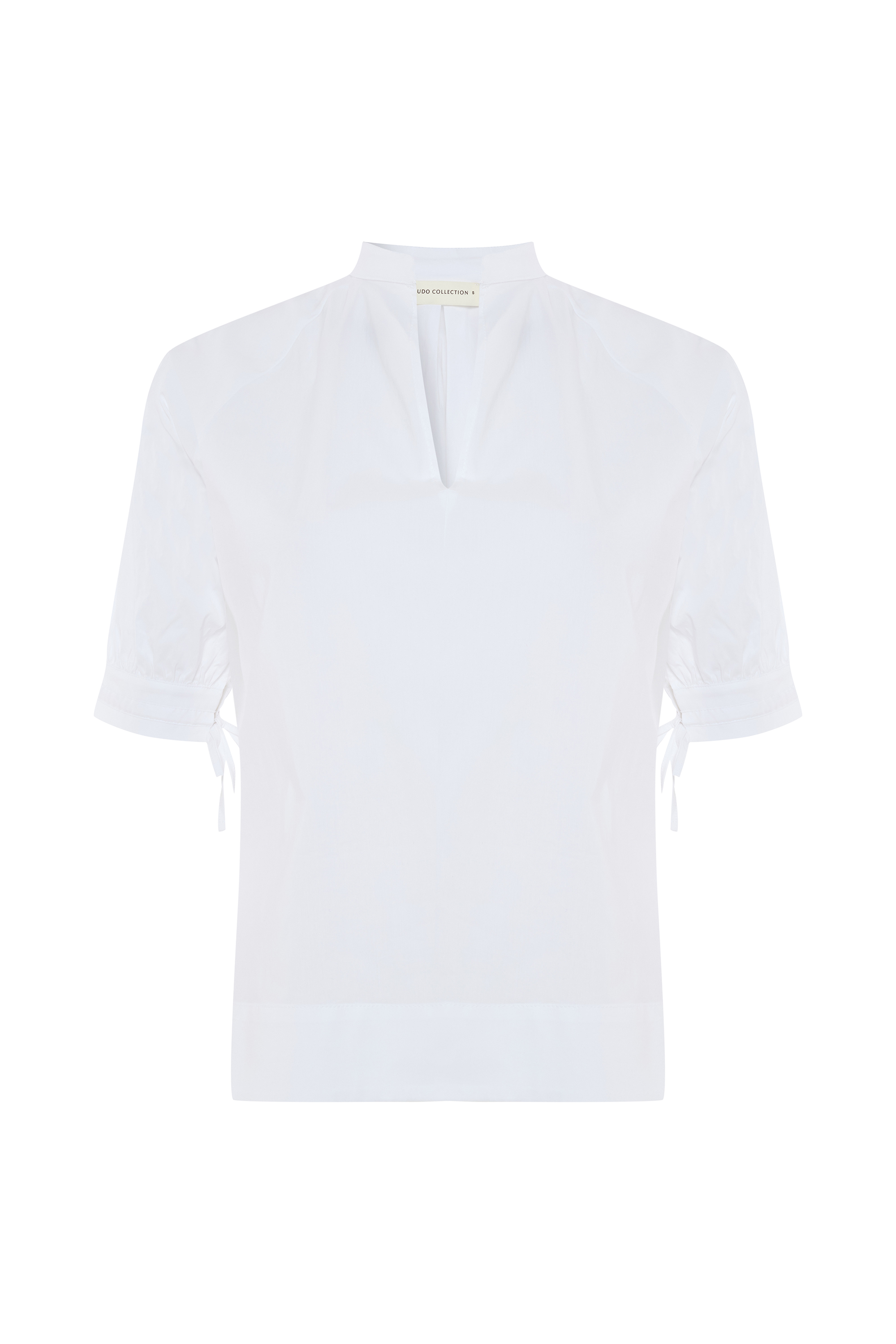 BAĞLAMALI 3/4 KOL V YAKA BLUZ