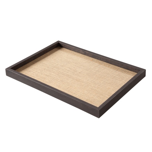  BROWN DEKORATİF TEPSİ 31X43 CM